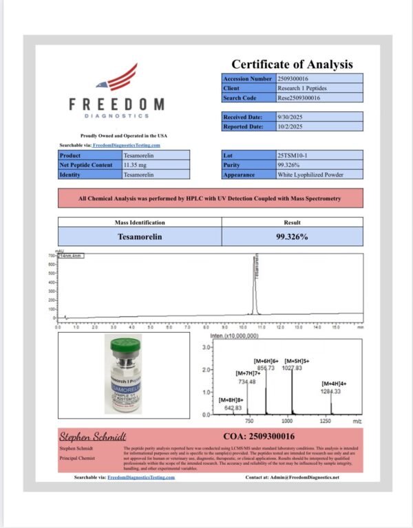 Tesamorelin 10 mg - Image 2